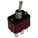 APEM Toggle Switch Panel Mount On-On DPST Tab Terminal 28 V dc 28 V ac 3646NF/2