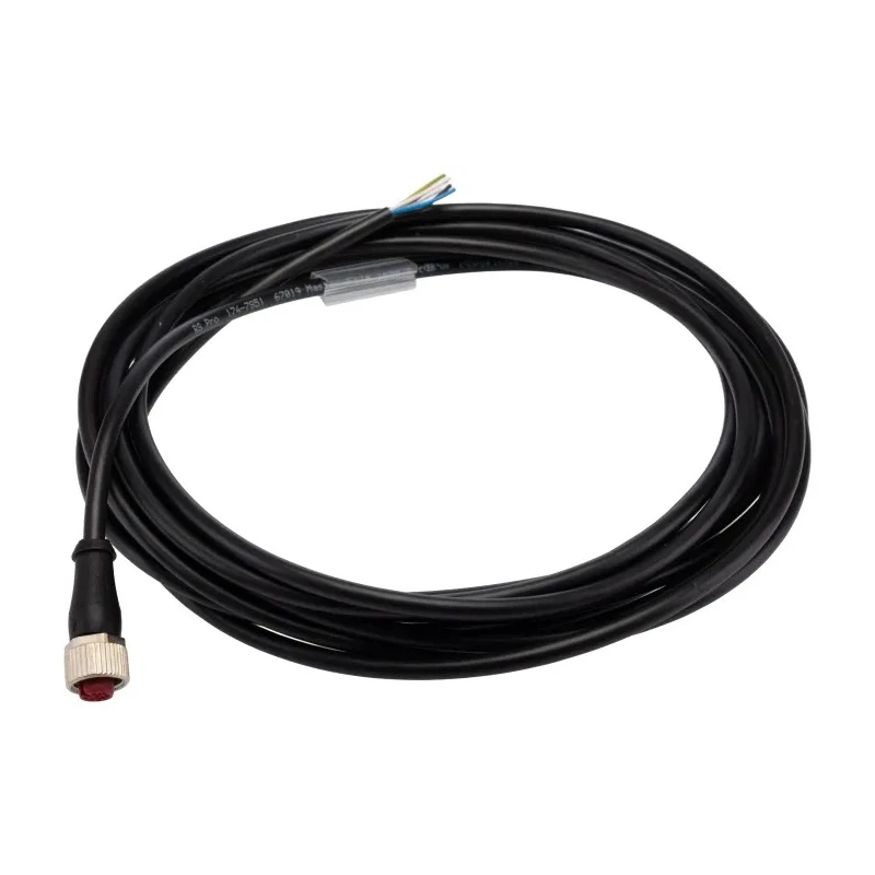 RS PRO Female 5 Way Straight to Unterminated Free End Sensor Actuator Cable 5 m 125V IP67 5 Contacts 0.34 mm² 174-7851