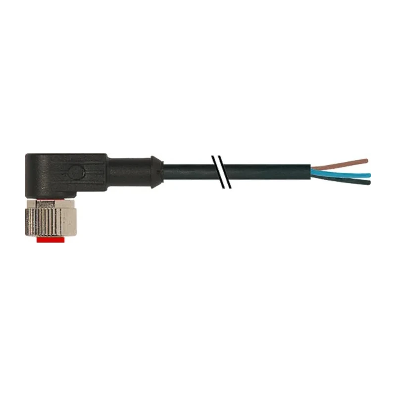 RS PRO Female 5 Way Right Angle to Unterminated Sensor Actuator Cable, 5 m, Polyurethane Jacket, IP65/IP66K/IP67 174-7863