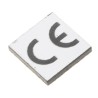 RS PRO Adhesive Pre-Printed Adhesive Label CE 12.7mm x 12.7mm 50 Per Pack 419-0135