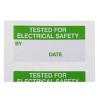 Brady Pre-Printed Adhesive Label TESTED for ELECTRICAL SAFETY, 38mm x 15mm, 120 Per Pack Y192617
