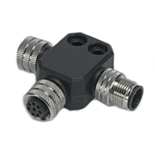 Molex Straight Circular Connector Adapter 5 Pole Male to Female IP67 4A 30-36V 120068-8009