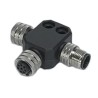 Molex Straight Circular Connector Adapter 5 Pole Male to Female IP67 4A 30-36V 120068-8009