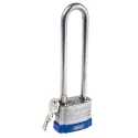 Master Lock Key Steel Padlock Weatherproof, 8.8 mm Shackle Diameter, 125 mm Shackle Length, 53 mm Body Width XR0041 HB512
