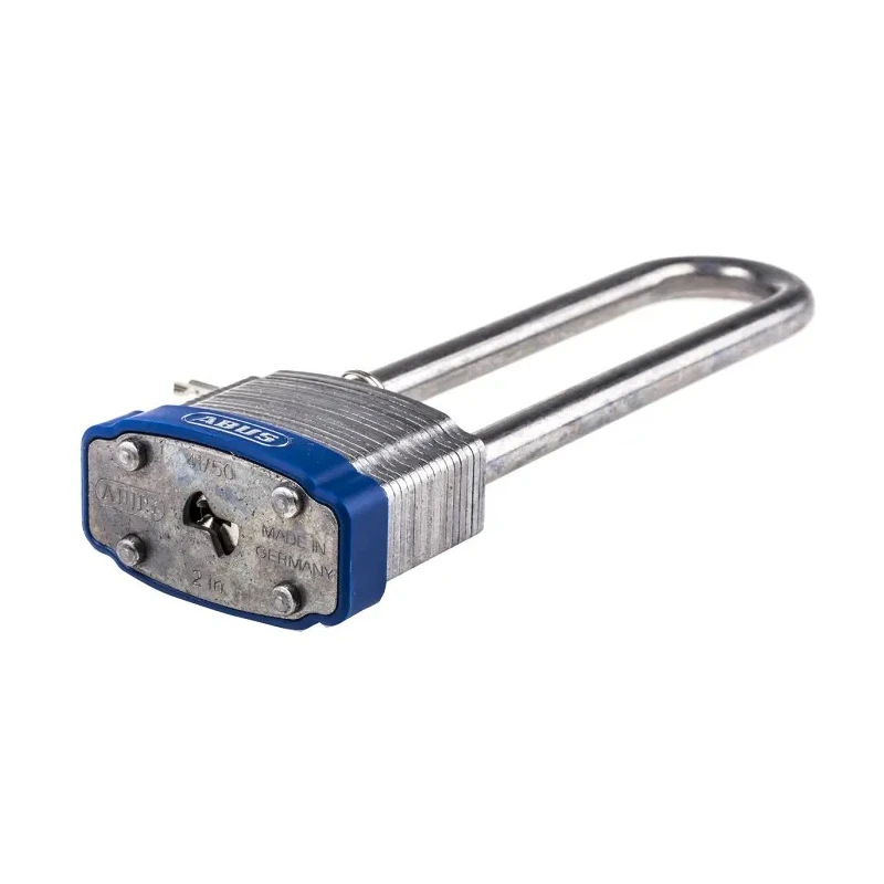 Master Lock Key Steel Padlock Weatherproof, 8.8 mm Shackle Diameter, 125 mm Shackle Length, 53 mm Body Width XR0041 HB512