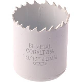 RS PRO 40 mm Diameter Cobalt Steel Bi-Metal Hole Saw Drill Bit for Non-Ferrous Metal, Wood, Plastic, Ferrous 174-9052