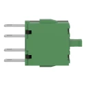 Schneider Electric Harmony Series Contact Block 250V 3A 1 NO Faston Terminal ZB6E1B