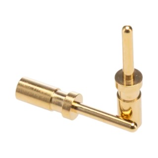 Bulgin Male Crimp Circular Connector Contact Buccaneer 400 / Buccaneer 4000 Series Signal Contact Gold Plating SA3350