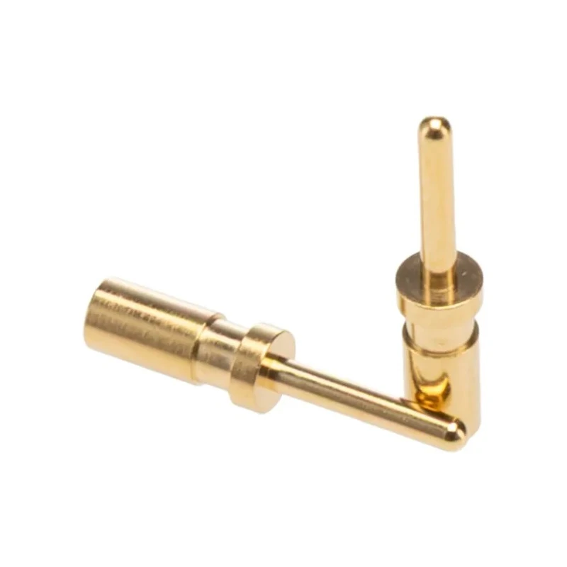 Bulgin Male Crimp Circular Connector Contact Buccaneer 400 / Buccaneer 4000 Series Signal Contact Gold Plating SA3350
