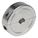 Ruland Aluminium Two Piece Double Wide Shaft Collar Clamp Screw M3 x 10, OD 30 mm, Width 8 mm ENSP30-6MM-A