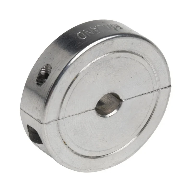 Ruland Aluminium Two Piece Double Wide Shaft Collar Clamp Screw M3 x 10, OD 30 mm, Width 8 mm ENSP30-6MM-A