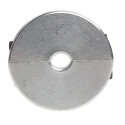 Ruland Aluminium Two Piece Double Wide Shaft Collar Clamp Screw M3 x 10, OD 30 mm, Width 8 mm ENSP30-6MM-A