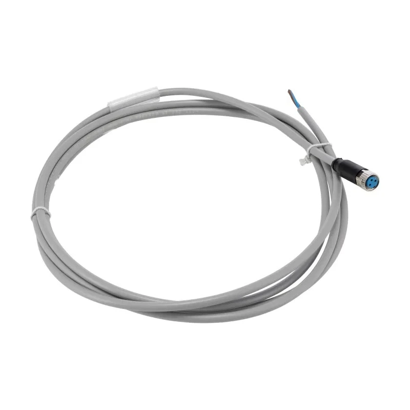 SICK Sensor Actuator Cable Female 3 Way M8 to Unterminated 3 Way, 2m Cable Length YF8U13-020VA1XLEAX / 2095860