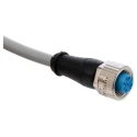 SICK Sensor Actuator Cable Female 5 Way Straight M12 to Unterminated 5 Way, 2m Cable Length YF2A15-020VB5XLEAX / 2096239