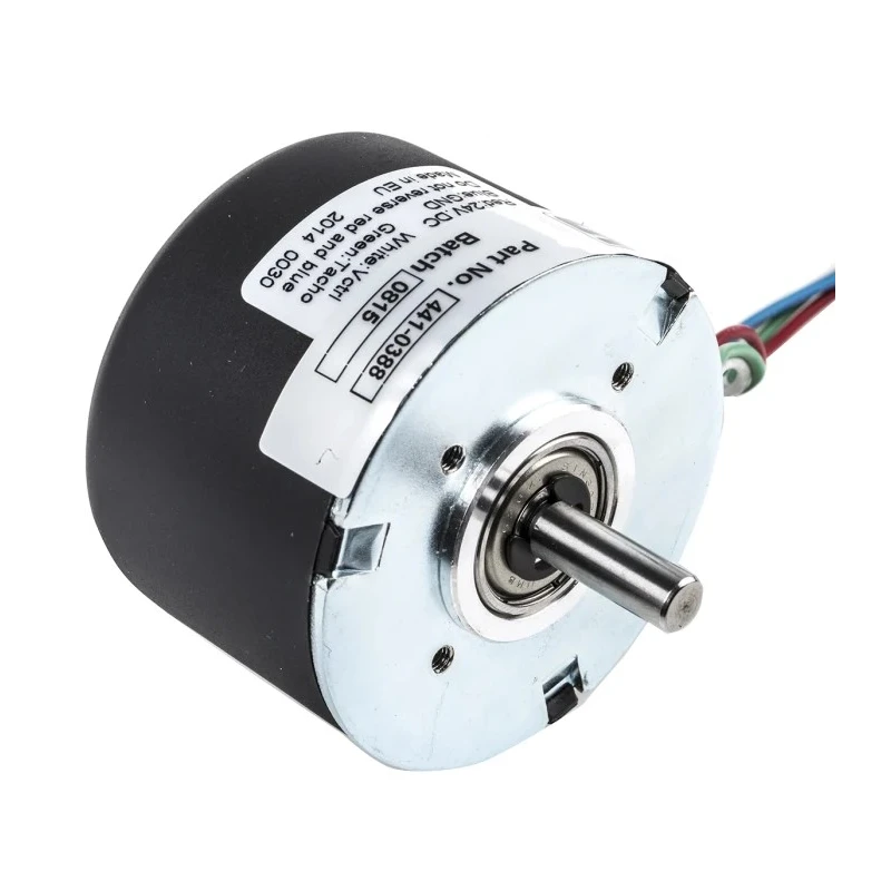 RS PRO McLennan Servo Supplies Geared Brushless DC Motor 24V dc 12W 0.03 Nm Torque 4550 RPM 5.99mm Shaft BLDC48-12L-033