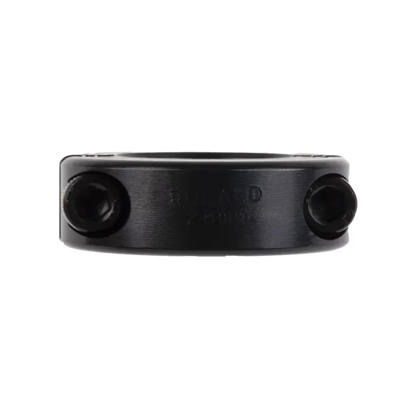Ruland Two-Piece Carbon Steel Shaft Collar, Clamp Screw Fastening, Bore 28mm, OD 48mm, Width 15mm MSP-28-F