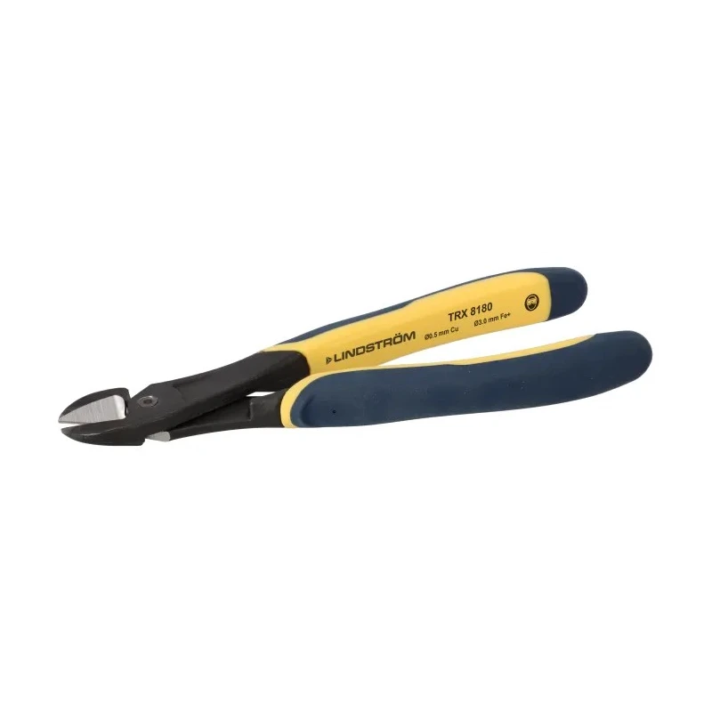 Lindstrom Flush ESD Safe Cable Cutter Side Cutter 10mm Jaw Width 205mm Overall Length TRX8180
