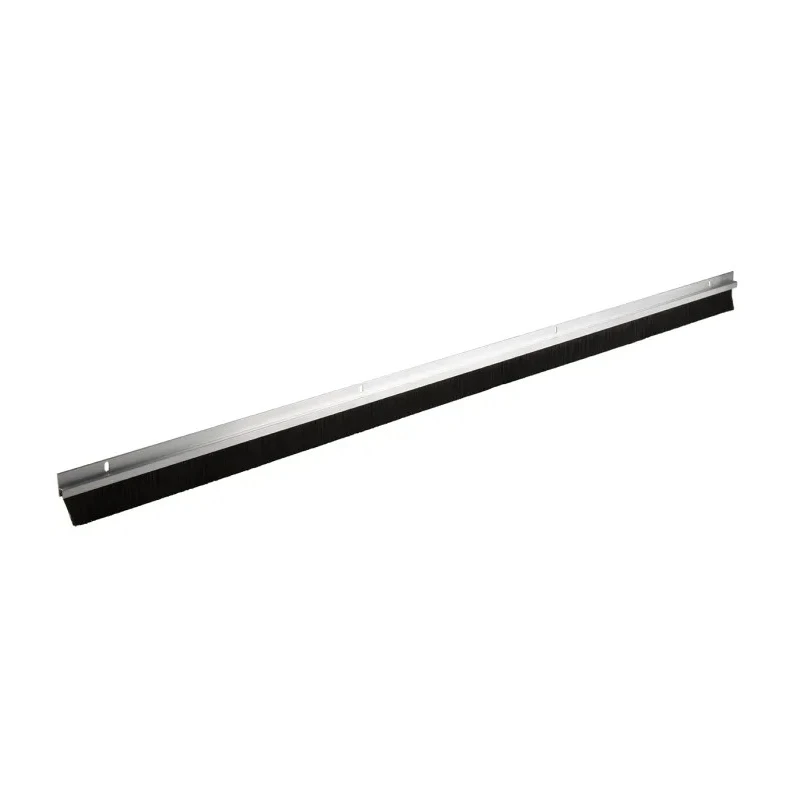 RS PRO Black Aluminium Brush Strip with 26 mm Polypropylene Bristles, 838 mm Length 444-2537