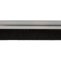 RS PRO Black Aluminium Brush Strip with 26 mm Polypropylene Bristles, 838 mm Length 444-2537
