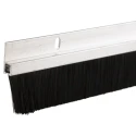 RS PRO Black Aluminium Brush Strip with 26 mm Polypropylene Bristles, 838 mm Length 444-2537