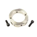 Ruland Two Piece Aluminium Shaft Collar, Clamp Screw Fastening, 25mm Bore, 45mm OD, 15mm Width OF-MSP-25-A