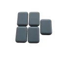 Guitel Hervieu Polytetrafluoroethylene Slider Pad Sliding Element, PTFE Material, Series 908, Model 909034