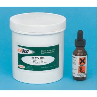 Acc Silicones White Potting Compound Silicone SE 2005 Dual Cartridge Viscous Liquid 1000 g 740010300