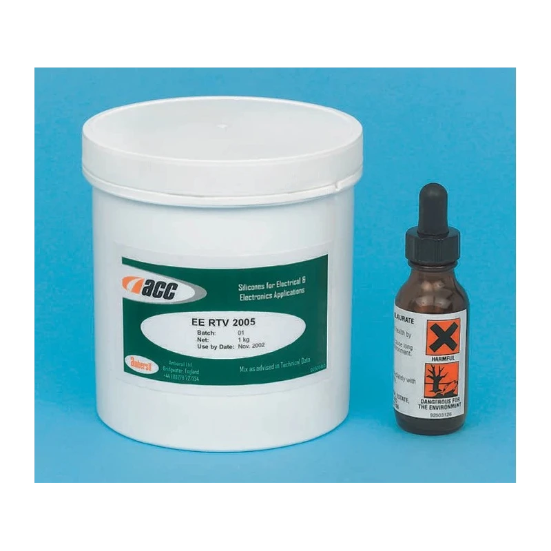 Acc Silicones White Potting Compound Silicone SE 2005 Dual Cartridge Viscous Liquid 1000 g 740010300