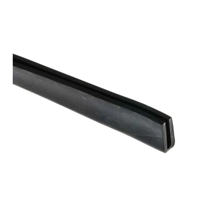 RS PRO Black Ethylene Propylene Diene Monomer Edge Protection D-Type Rubber Strip, 20m Length, 6mm Width, 13mm 175-2574