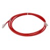 Molex CES Cat5e Ethernet Cable 2 m Red RJ45 Male to RJ45 Male U/UTP PVC PCD-01003-0C