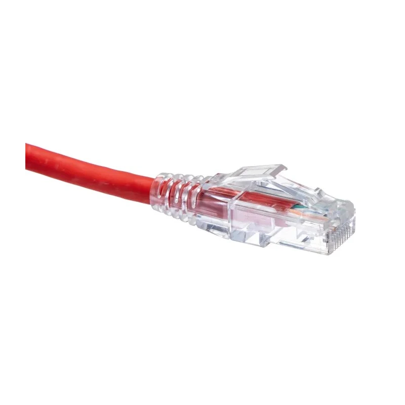 Molex CES Cat5e Ethernet Cable 2 m Red RJ45 Male to RJ45 Male U/UTP PVC PCD-01003-0C