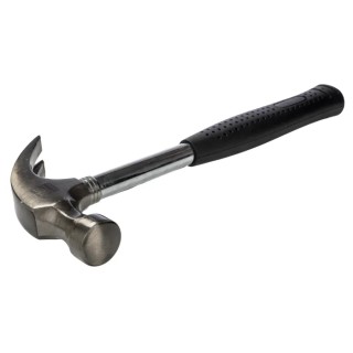 RS PRO Medium Carbon Steel Head Claw Hammer with Carbon Steel Handle, 450 g 449-9858