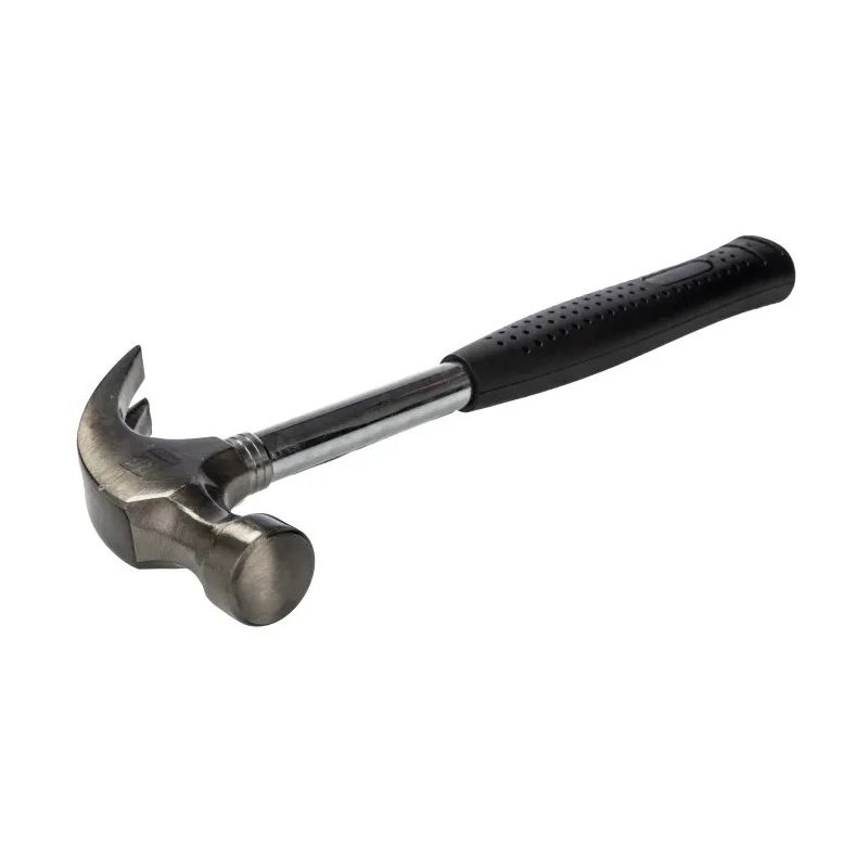 RS PRO Medium Carbon Steel Head Claw Hammer with Carbon Steel Handle, 450 g 449-9858