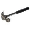 RS PRO Medium Carbon Steel Head Claw Hammer with Carbon Steel Handle, 450 g 449-9858