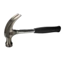 RS PRO Medium Carbon Steel Head Claw Hammer with Carbon Steel Handle, 450 g 449-9858