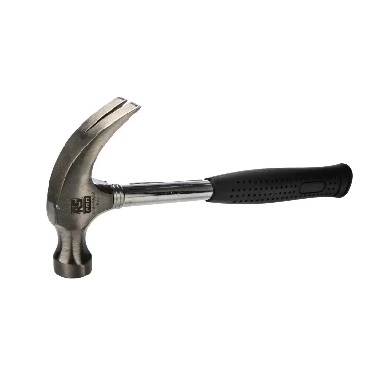 RS PRO Medium Carbon Steel Head Claw Hammer with Carbon Steel Handle, 450 g 449-9858