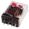 RS PRO PCB Power Relay with 110V AC Coil, 15A Switching Current, SPDT, Silver Alloy Contacts 450-0217