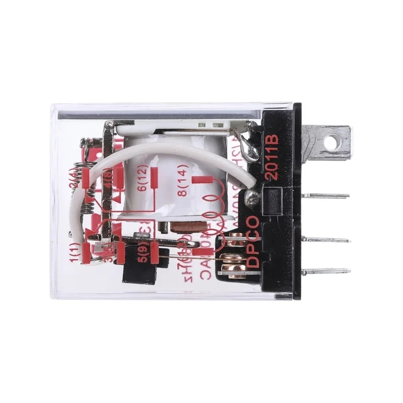 RS PRO Plug-in Power Relay, 240V AC Coil, 10A Switching Current, DPDT 450-0330
