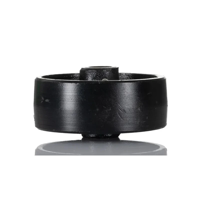 Flexello Cast Iron Trolley Wheel 300 kg Load Capacity Plain Bore Hub 100mm Diameter 38mm Width 420-3411