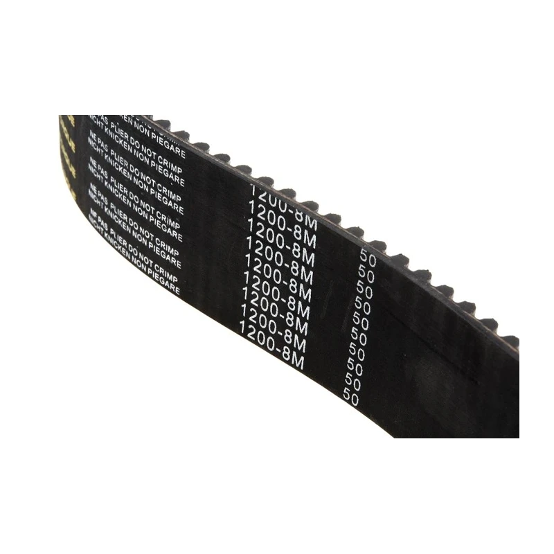RS PRO High Torque Durable Rubber Fibreglass Cord HTD Timing Belt 150 Teeth 1200 mm Length 50 mm Width 175-5178