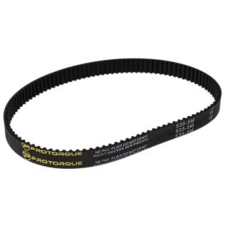 RS PRO Timing Belt 107 Teeth, 535 mm Length, 15 mm Width HTD Rubber Fibreglass Cord 5mm Pitch 175-5219