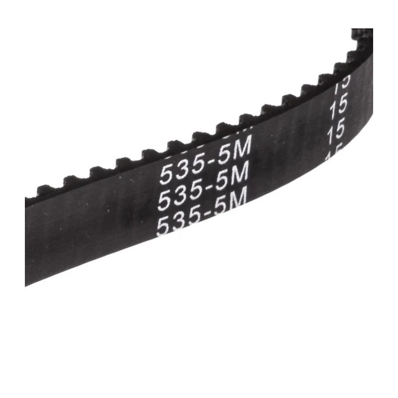 RS PRO Timing Belt 107 Teeth, 535 mm Length, 15 mm Width HTD Rubber Fibreglass Cord 5mm Pitch 175-5219