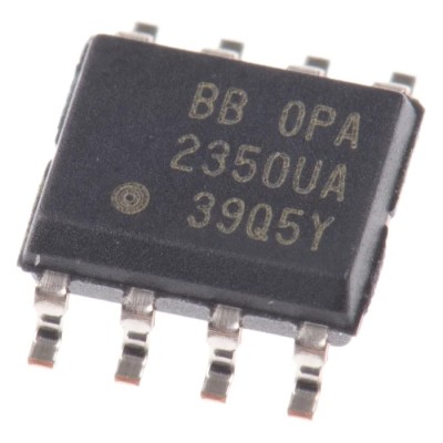 Texas Instruments High-Speed Operational Amplifier, 2 Channels, 38 MHz Gain Bandwidth, 8-Pin SOIC, 3V-5.5V Supply OPA2350UA