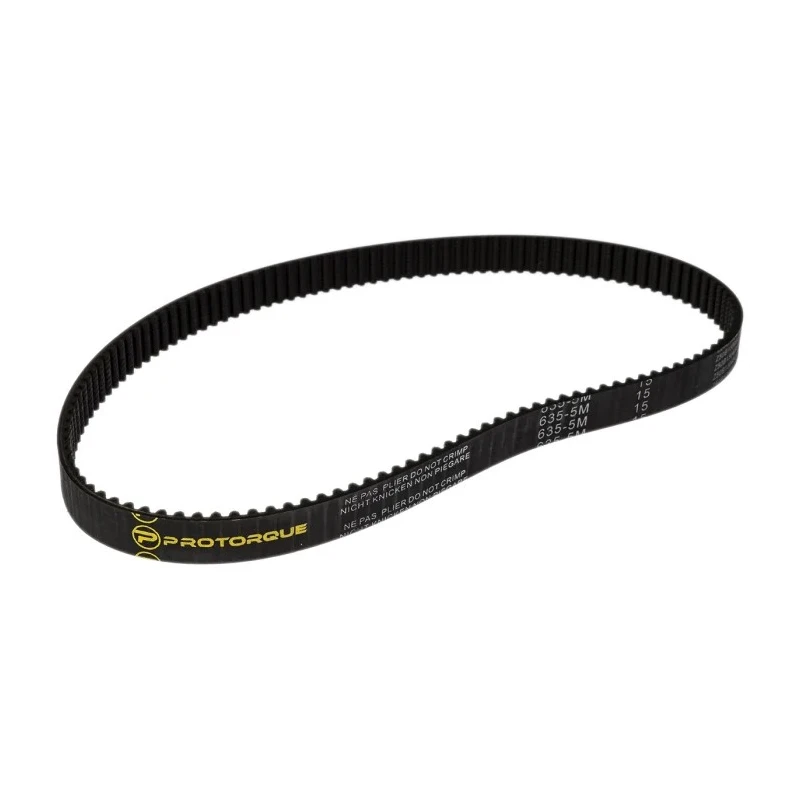 RS PRO HTD Timing Belt 15 mm Width, 635 mm Length, 127 Teeth, Rubber with Fibreglass Cord 175-5230