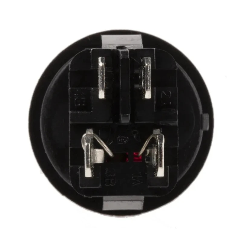 APEM Illuminated Double Pole Single Throw (DPST) On-Off Rocker Switch Panel, 12A, 28V DC, Polyamide 66 Housing MR210R5LBR