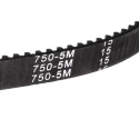 RS PRO Rubber HTD Timing Belt 150 Teeth, 750 mm Length, 15 mm Width, Fibreglass Cord, ISO 13050 DIN 7721 175-5238