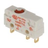 Saia-Burgess Plunger Micro Switch, Solder Terminal, 5A, 250 V ac, SPDT, IP67 V4NST7UL