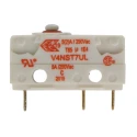 Saia-Burgess Plunger Micro Switch, Solder Terminal, 5A, 250 V ac, SPDT, IP67 V4NST7UL