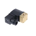Burkert 2 Port Normally Closed Brass Body Solenoid Valve 24V DC 6 bar 3mm Orifice Diameter 126187