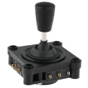 APEM 2-Axis Momentary Conical Joystick, IP65, 240 V AC, 6A Contact Current, Model 